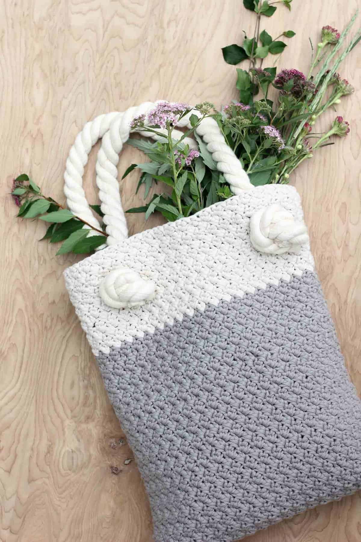 Crochet Tote Bag Free Pattern 18+ Crochet Tote Bags Free Patterns ⋆