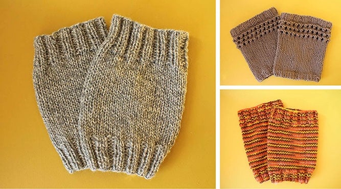 TUTORIAL: Knit Boot Topper Pattern 