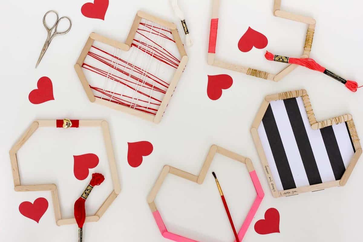 valentine's day crafts with popsicle sticks