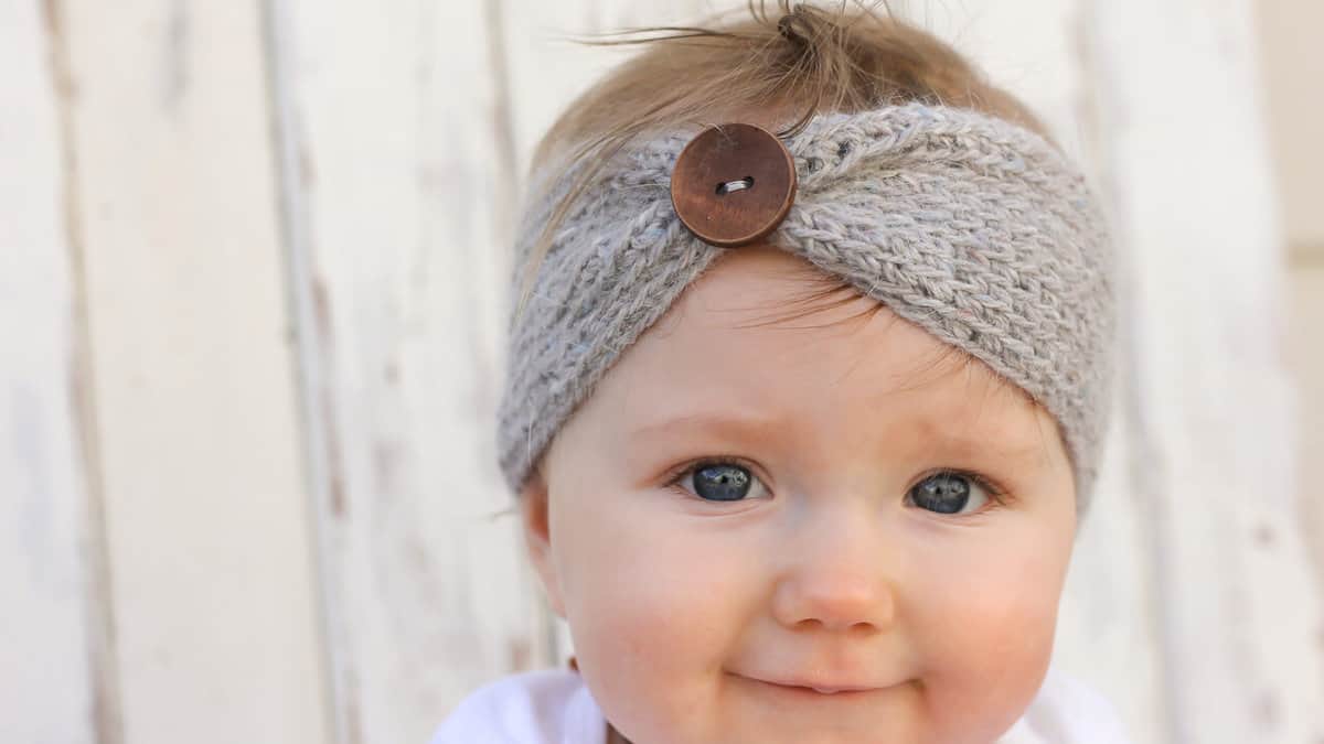 Adjustable Baby Headband Pattern (Infant-Adult)