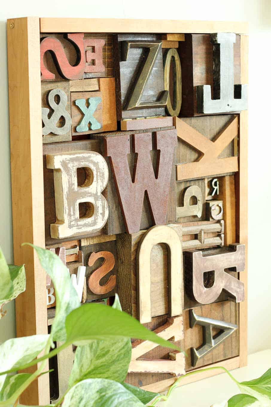 Custom Wooden Letter Blocks for Children : 4 Steps (with Pictures