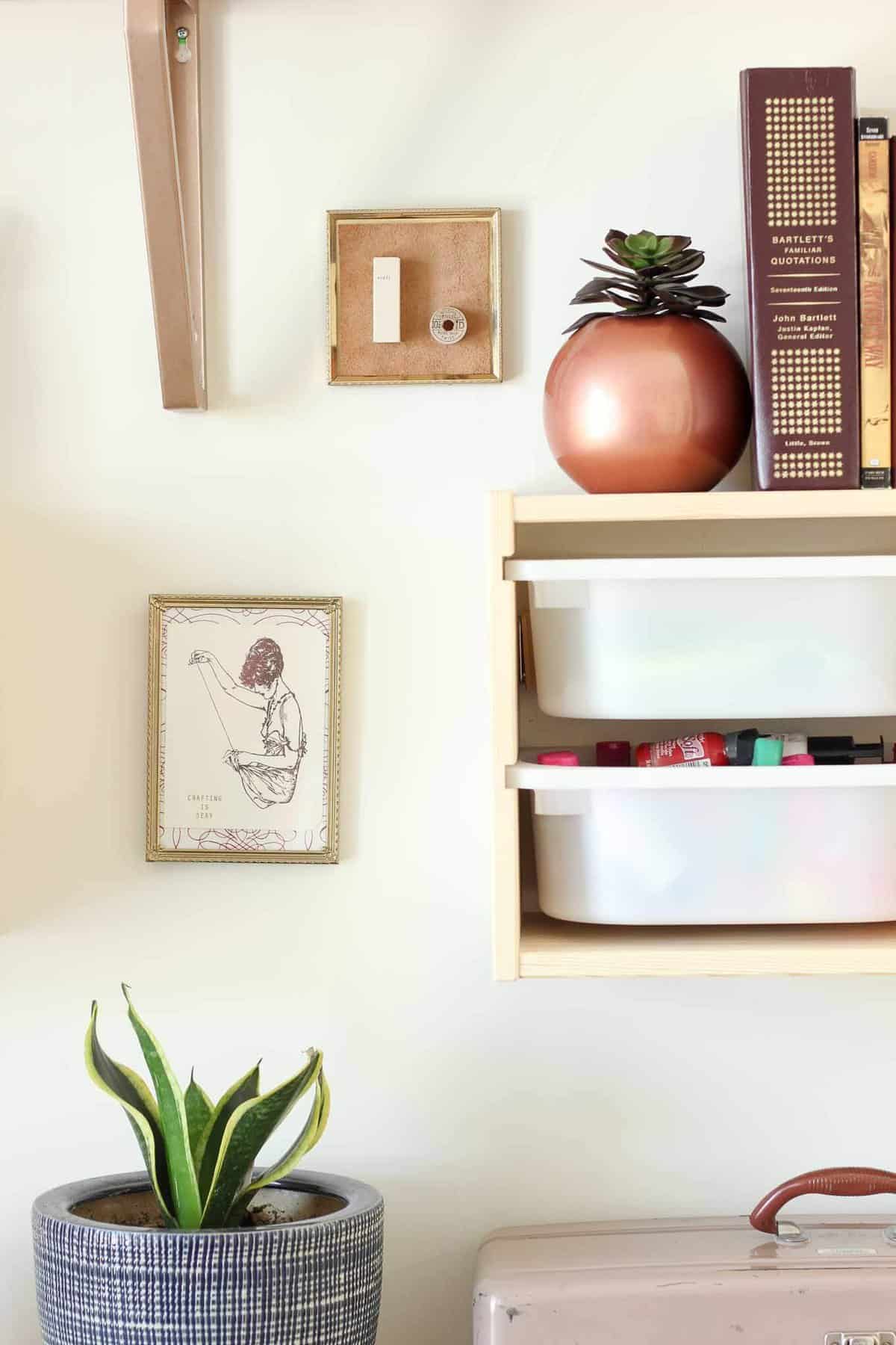 How to Make DIY  Wall  Decor  From Your Junk Drawer 