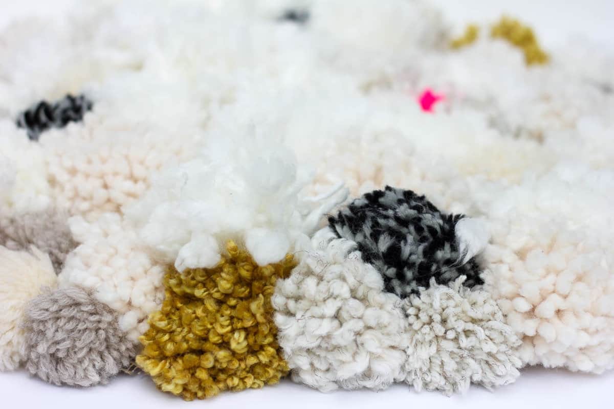 How To Make A Diy Pom Pom Rug Make Do Crew