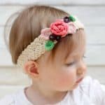 Free Crochet Flower Headband Pattern (Baby, Toddler, Child, Adult)