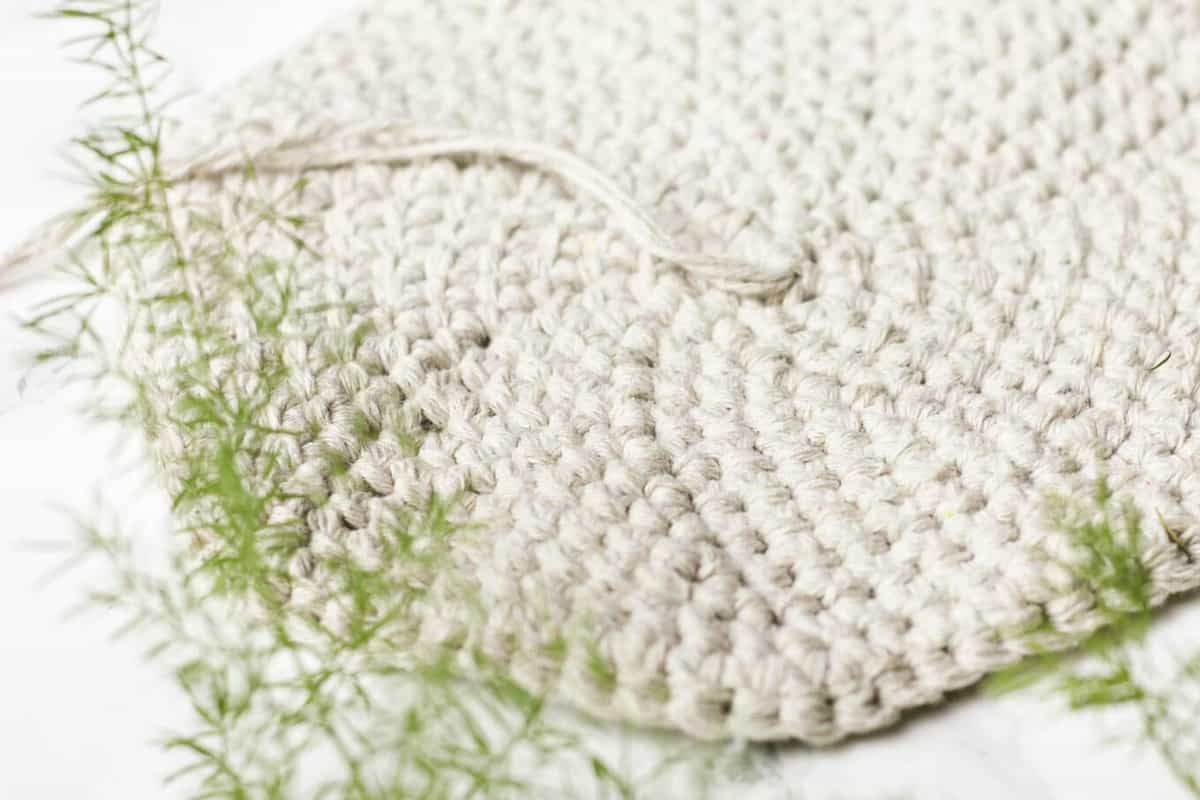 Inexpensive utilitarian twine (from Dollar Tree!) and a thrifted leather belt combine to create a primitive, yet sophisticated home decor piece. This free crochet basket pattern is exceptionally easy to make with only single crochet stitches and can be customized to any size. Click for the free pattern and photo tutorial. 