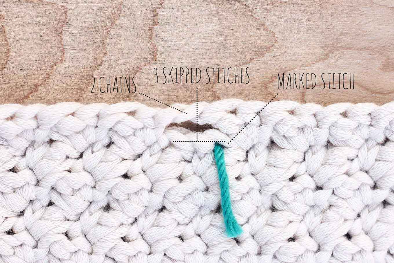 How to crochet the Suzette stitch and add button holes. Full photo tutorial.