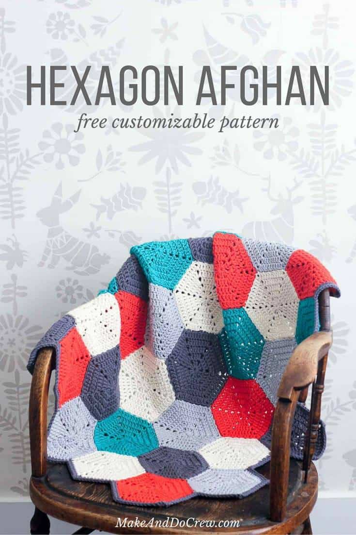 Hexagon Afghan