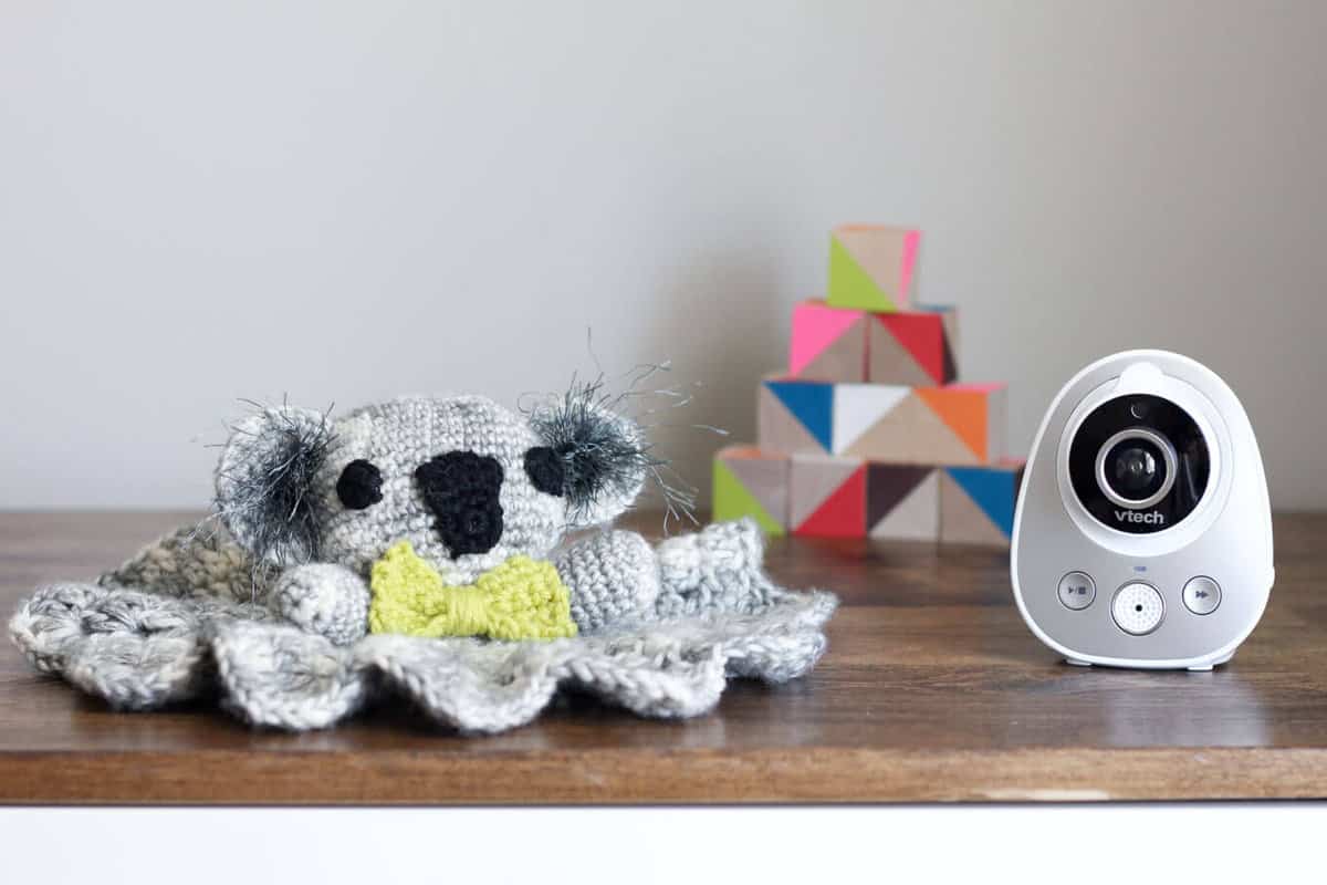 Make this free crochet lovey pattern for your favorite little marsupial. The amigurumi koala lovey pattern works up quickly using only one skein and some scrap yarn, which makes it a perfect baby shower gift idea. 