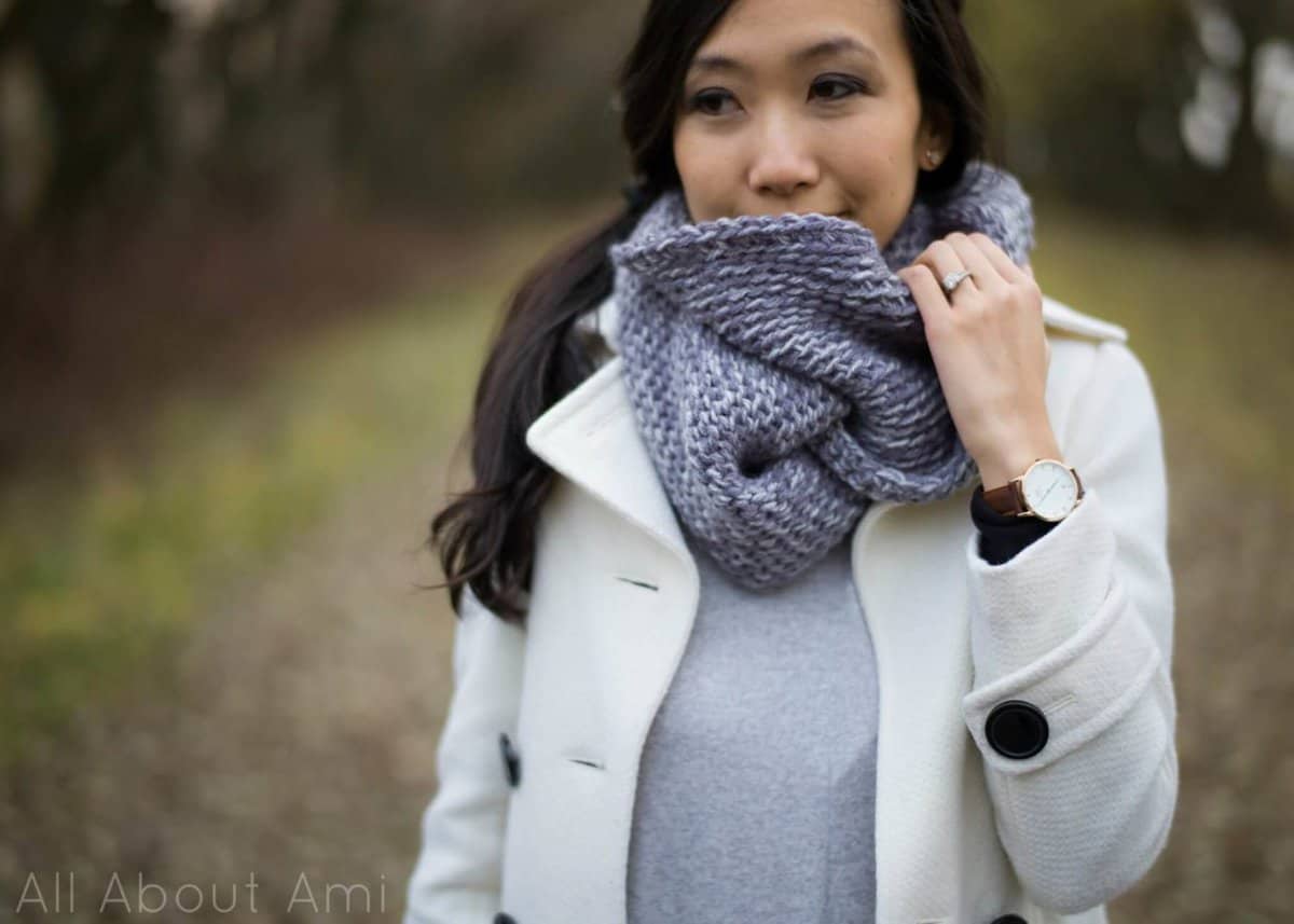 Free crochet cowl pattern from All About Ami