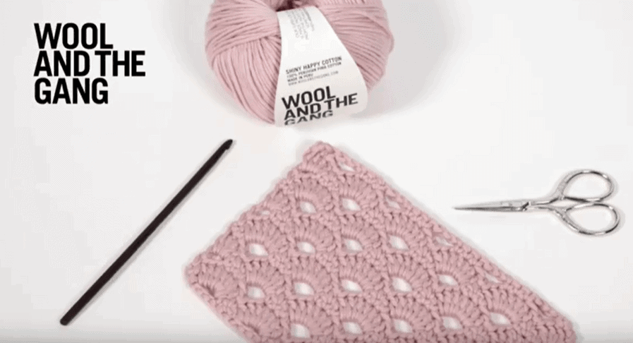 wool and the gang arcade stitch tutorial