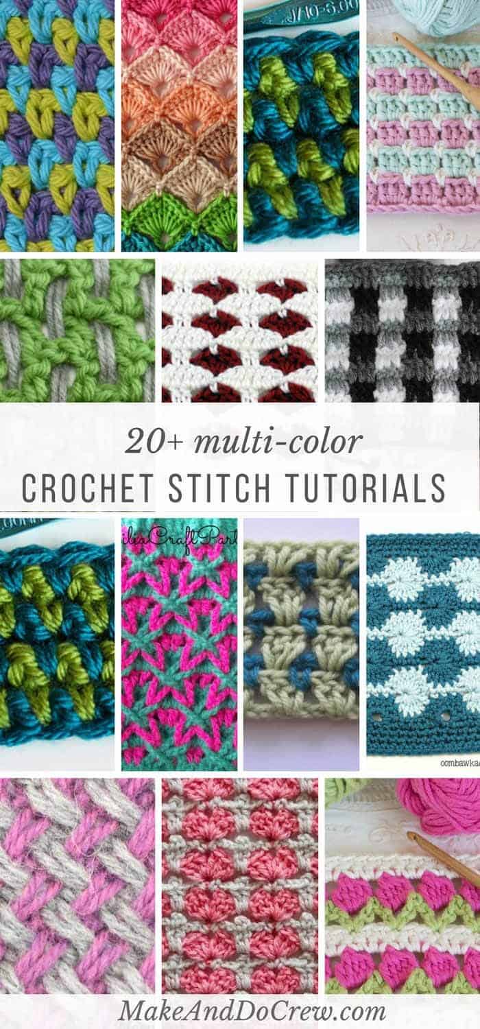 Download beautiful-multi-color-crochet-stitch-tutorials-list - Make & Do Crew