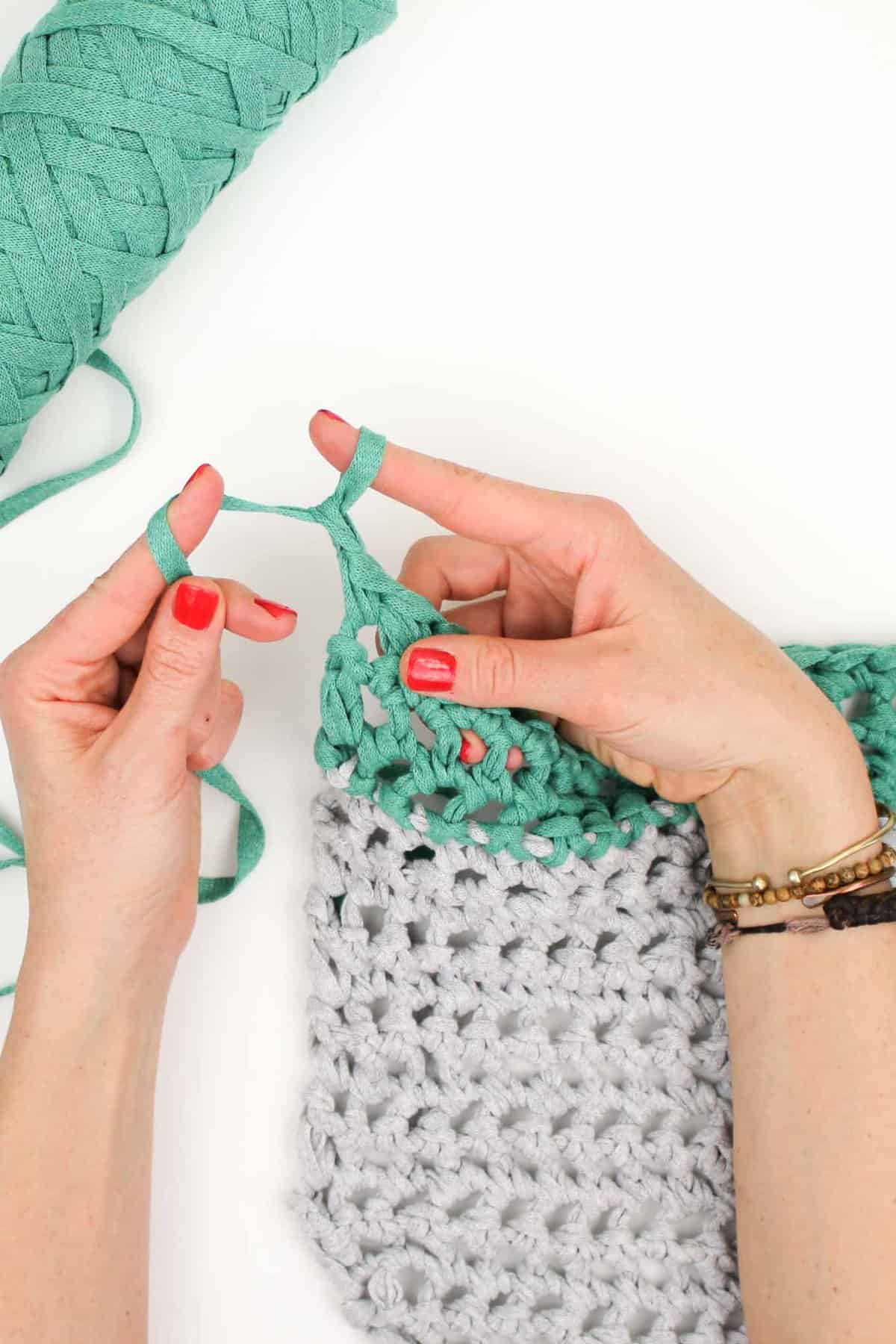 How to Finger Crochet