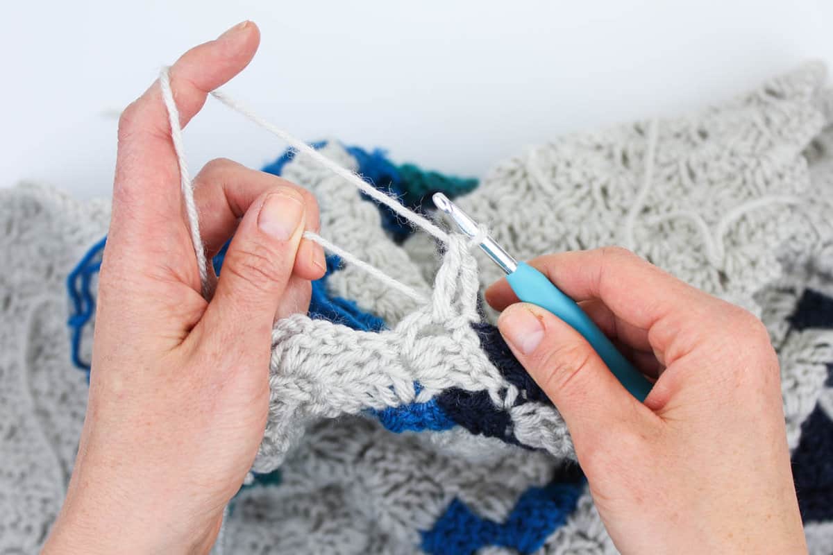 How To Keep Yarn Wrangled When Crocheting with Multiple Colors » Make & Do  Crew