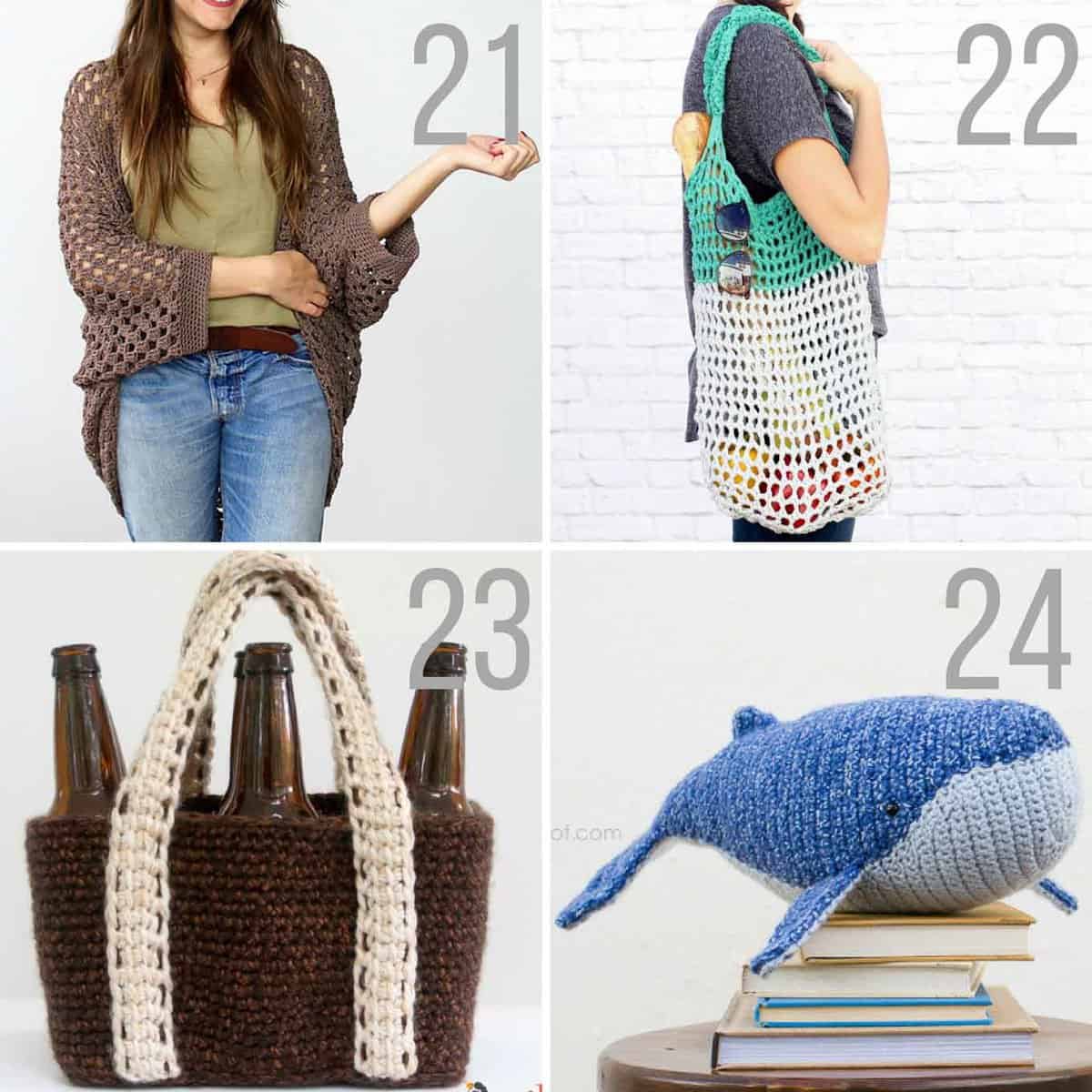 No crochet hibernation! This collection of popular spring and summer crochet patterns using Lion Brand yarn will give you plenty of ways to stay busy during the warmer months--and best of all, they're all free! Includes the most popular summer crochet patterns on Pinterest!