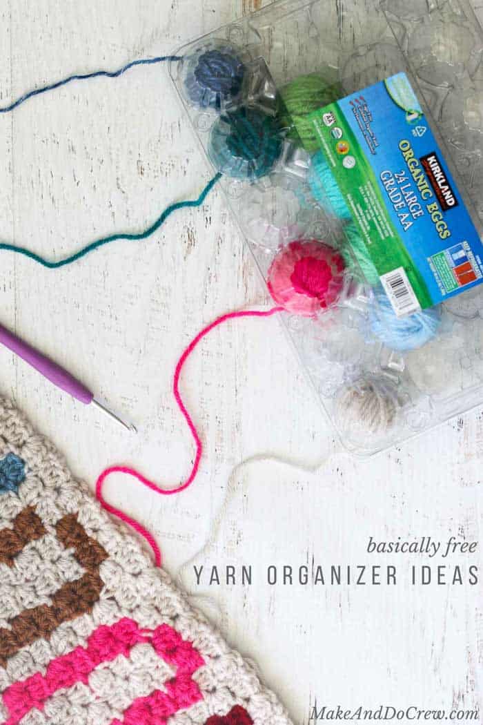 Crochet yarn online organizer