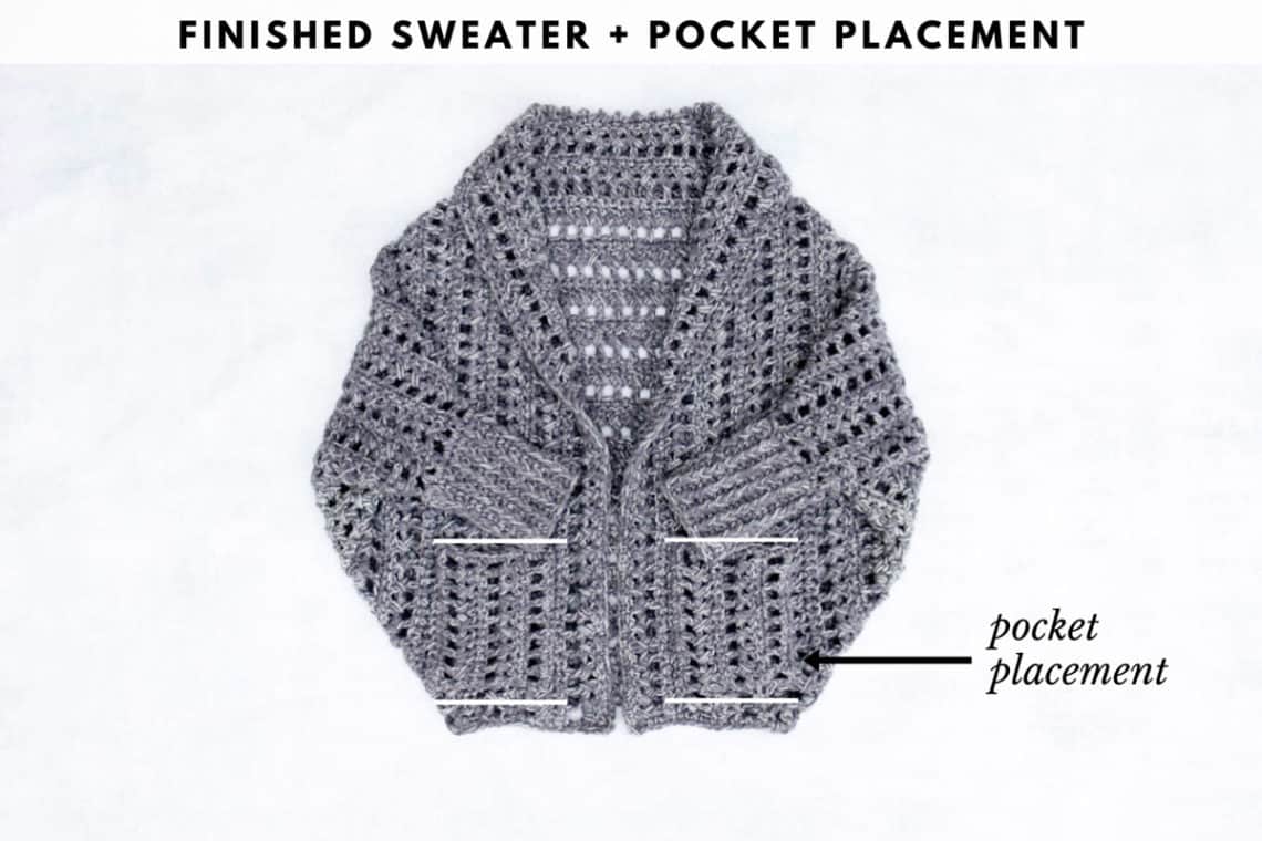 Easy, Chunky Crochet Cocoon Sweater - Free Pattern >> Make & Do Crew