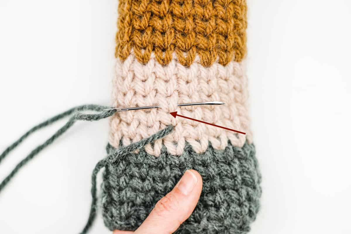 Free Knit-Look Crochet Mitten Pattern For Adults