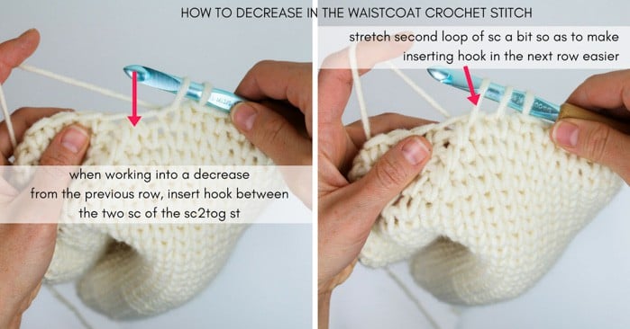 Video How To Crochet The Knit Stitch Waistcoat Stitch