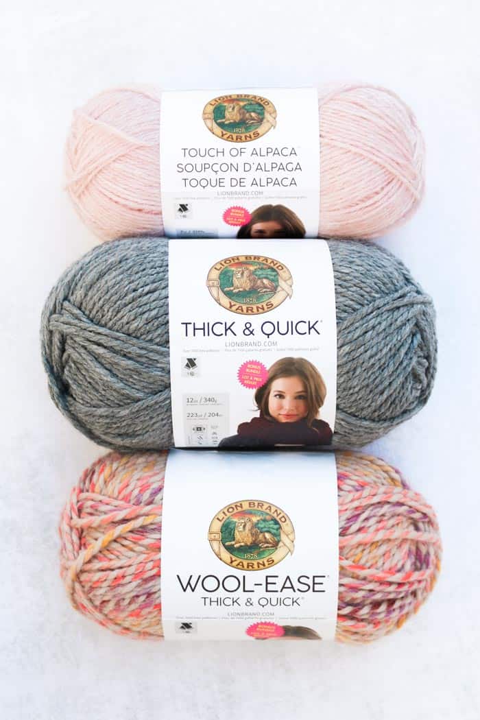 Lion Brand Wool Ease Thick & Quick yarn, Spice Market, 1 skein