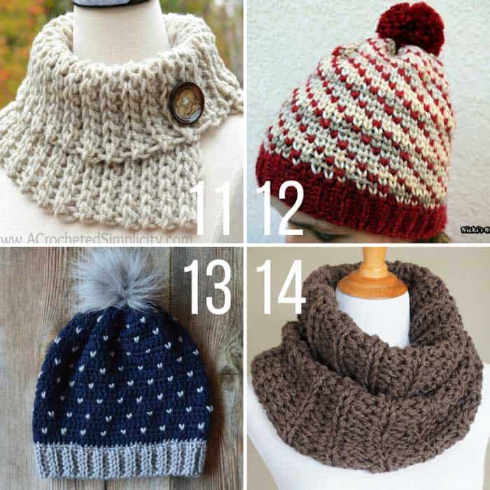 35+ Free Crochet Hat Patterns for Adults - Dabbles & Babbles