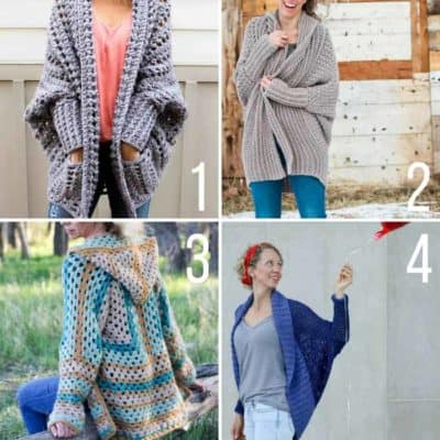 The Staycation Free Crochet Cardigan Pattern With Plus Sizes (S-3X)