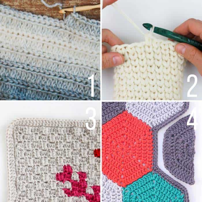 Beautiful crochet stitch ideas with video tutorials.