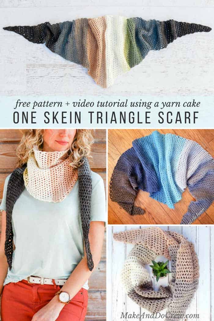 In this step-by-step crochet triangle scarf video tutorial we'll learn how to make the "Dawn Till Dusk" pattern. This easy pattern only takes one skein of Lion Brand Mandala yarn, which makes it a perfect quick gift idea!