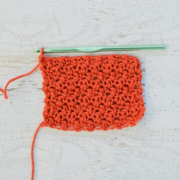 Learn how to crochet the griddle stitch in this easy, step-by-step video tutorial featuring Lion Brand Feels Like Butta Yarn in the color orange.