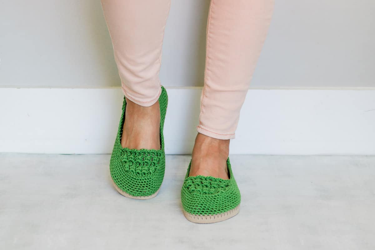 how to crochet shoes free slip ons pattern tutorial