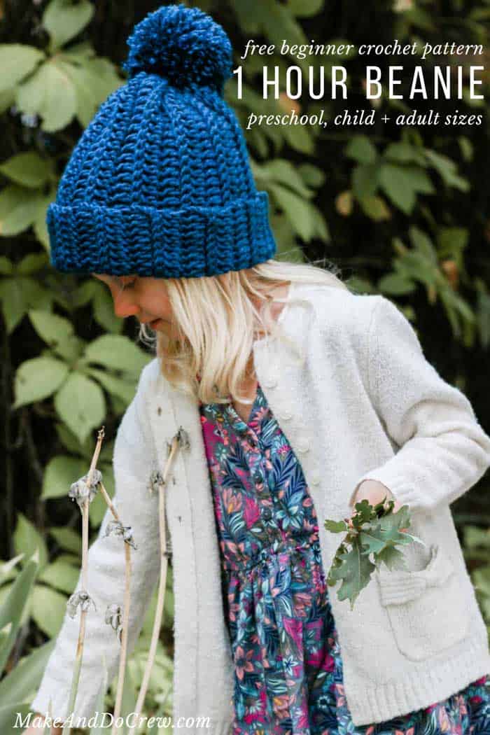 Free crochet hat patterns for kids on sale