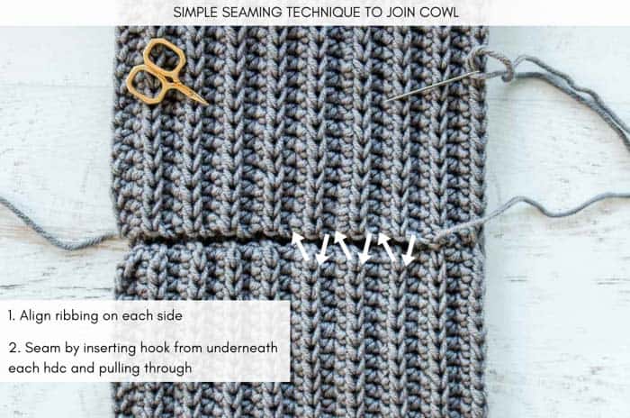 Learn how to seam crocheting that looks like knitting. Free pattern and tutorial.