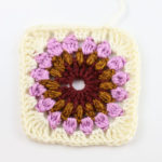 Beautiful Sunburst Granny Square Crochet Pattern + Video