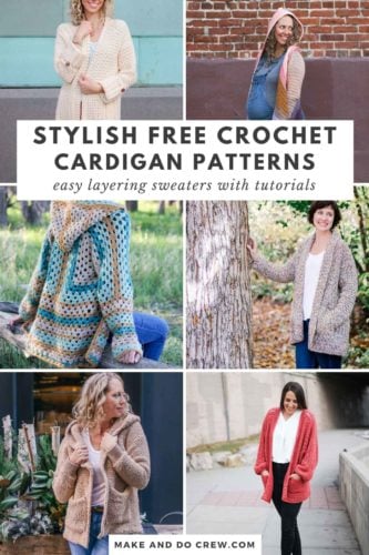 Stylish, Easy Crochet Cardigans - the best free patterns + tutorials ...