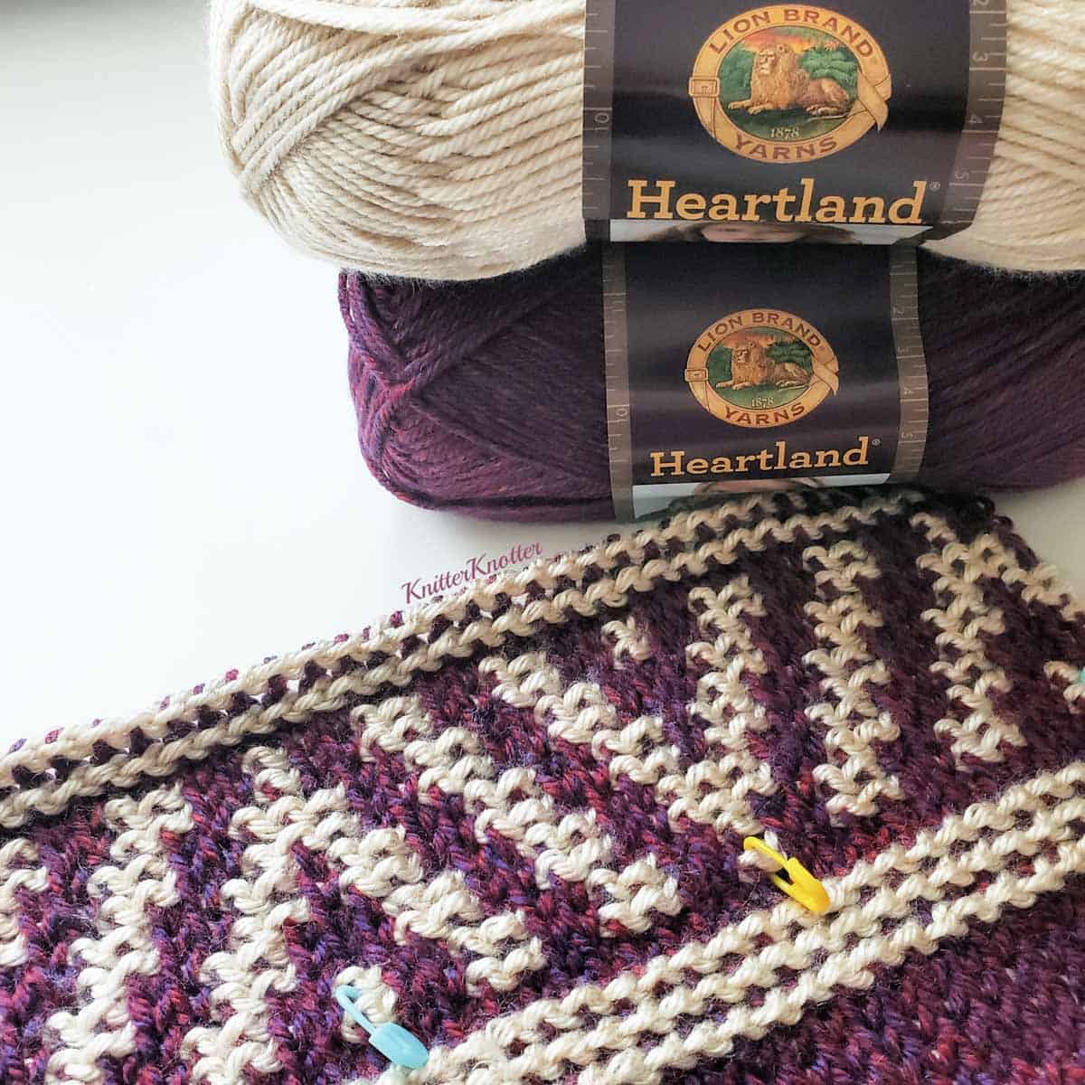 Lion Brand Heartland yarn
