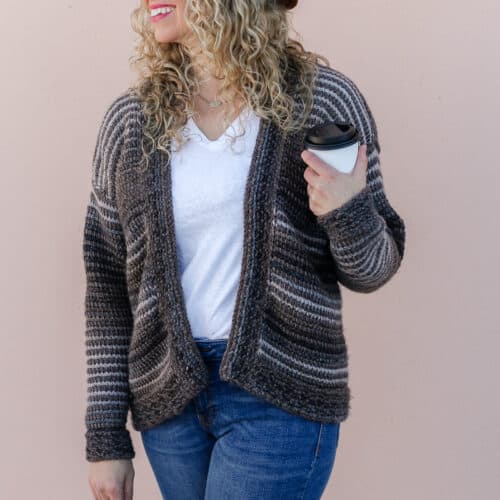 Free Crochet Cardigan Patterns (beginner-friendly) » Make & Do Crew