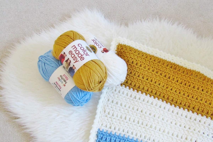 One Day Crochet Blanket (free pattern!) 🧶 Make & Do Crew