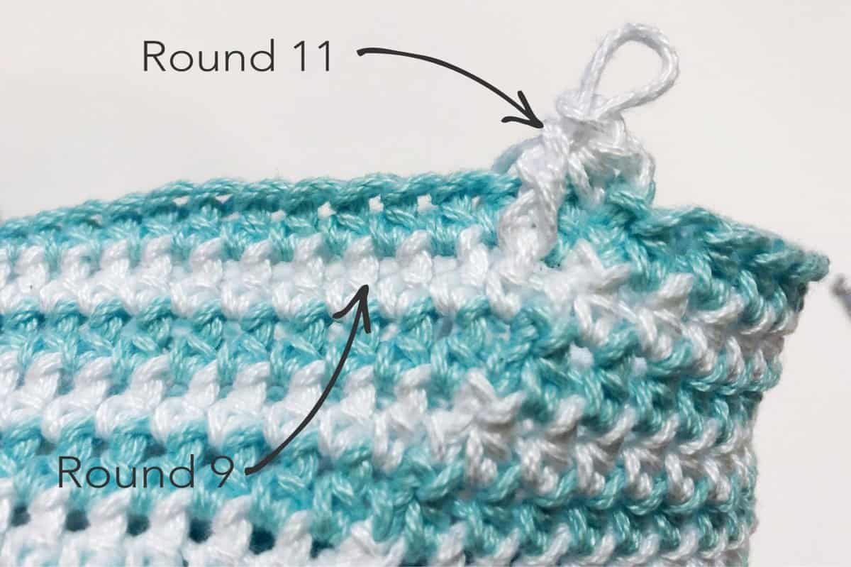 Crochet lunch bag free pattern and tutorial