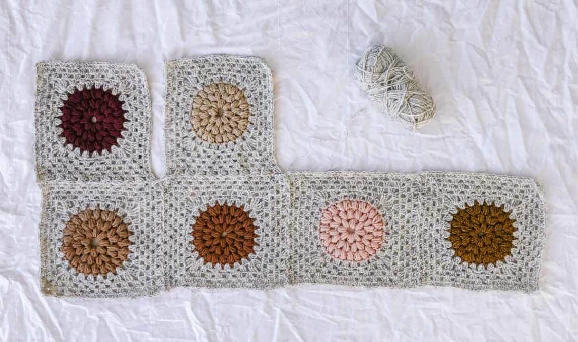 Continous Join Crochet Scrap Blanket Pattern » Make & Do Crew