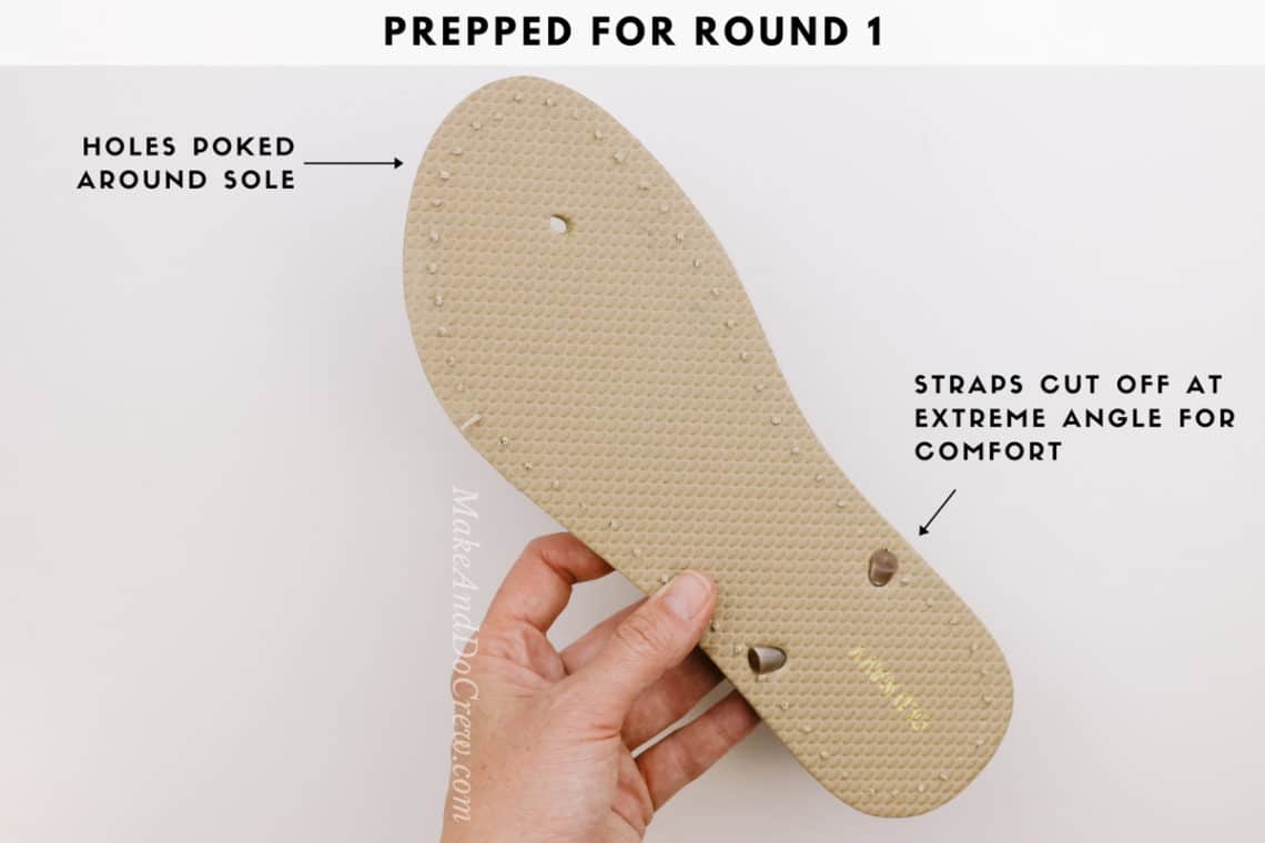 Crochet Slipper Boots w/ Flip Flop Soles Free Pattern » Make & Do Crew