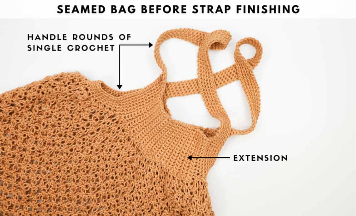 Expandable Crochet Market Tote Bag - Free Pattern + Tutorial » Make ...