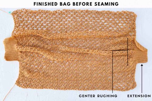 Expandable Crochet Market Tote Bag - Free Pattern + Tutorial » Make ...