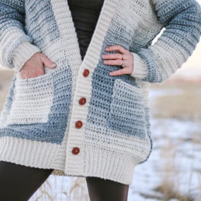 Free Crochet Cardigan Patterns (beginner-friendly) » Make & Do Crew