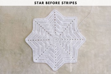 Rising Crochet Star Blanket - Free Pattern - Part 1 » Make & Do Crew