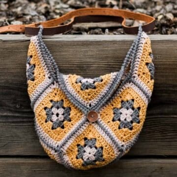 Boho Crochet Tote Bag Free Pattern — Fibre and Folk • Crochet Knitting  Sewing DIY Free Patterns