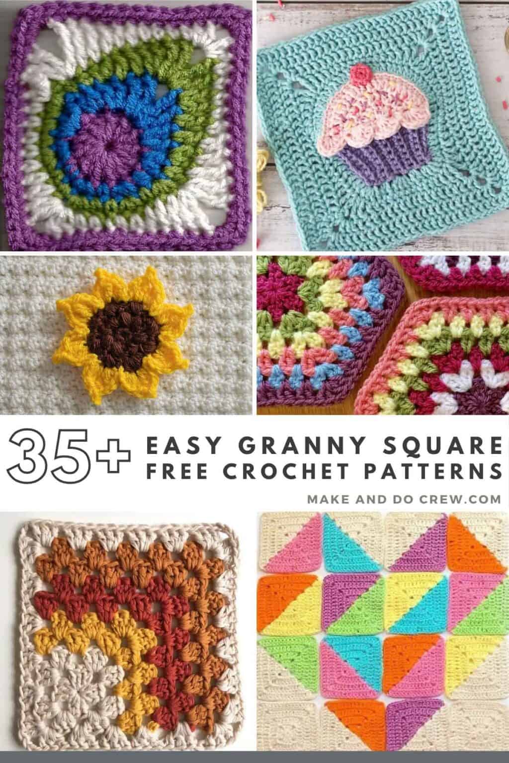 36 Unique Granny Square Patterns + (Tips for the Perfect Square)