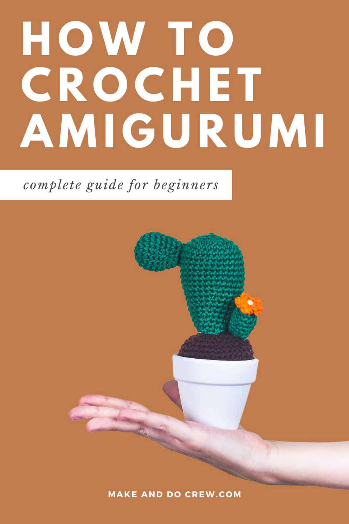 Amigurumi Crochet Kit for Beginners - Included Crochet Hook, Needle, Stitch  Markers, Safety Eyes, Washers, Yarns, Printed Instructions, Step-by-Step