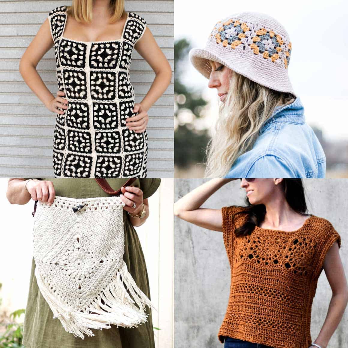 Boho Crochet: 30 Hip and Happy Projects