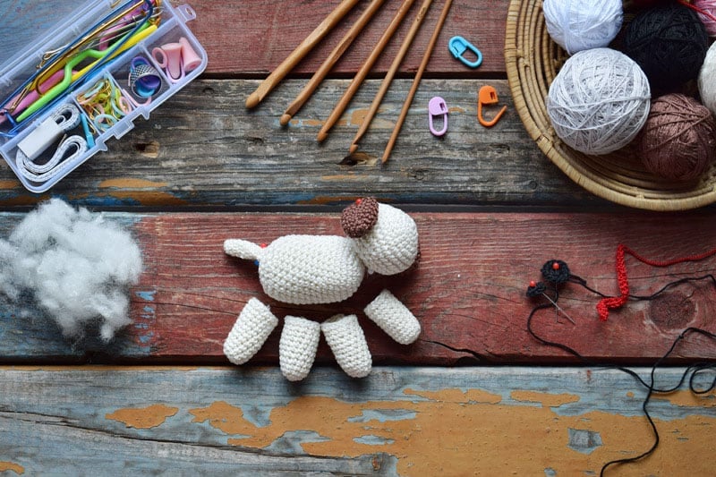 DIY Wool Stuffed Animals (3 Templates)