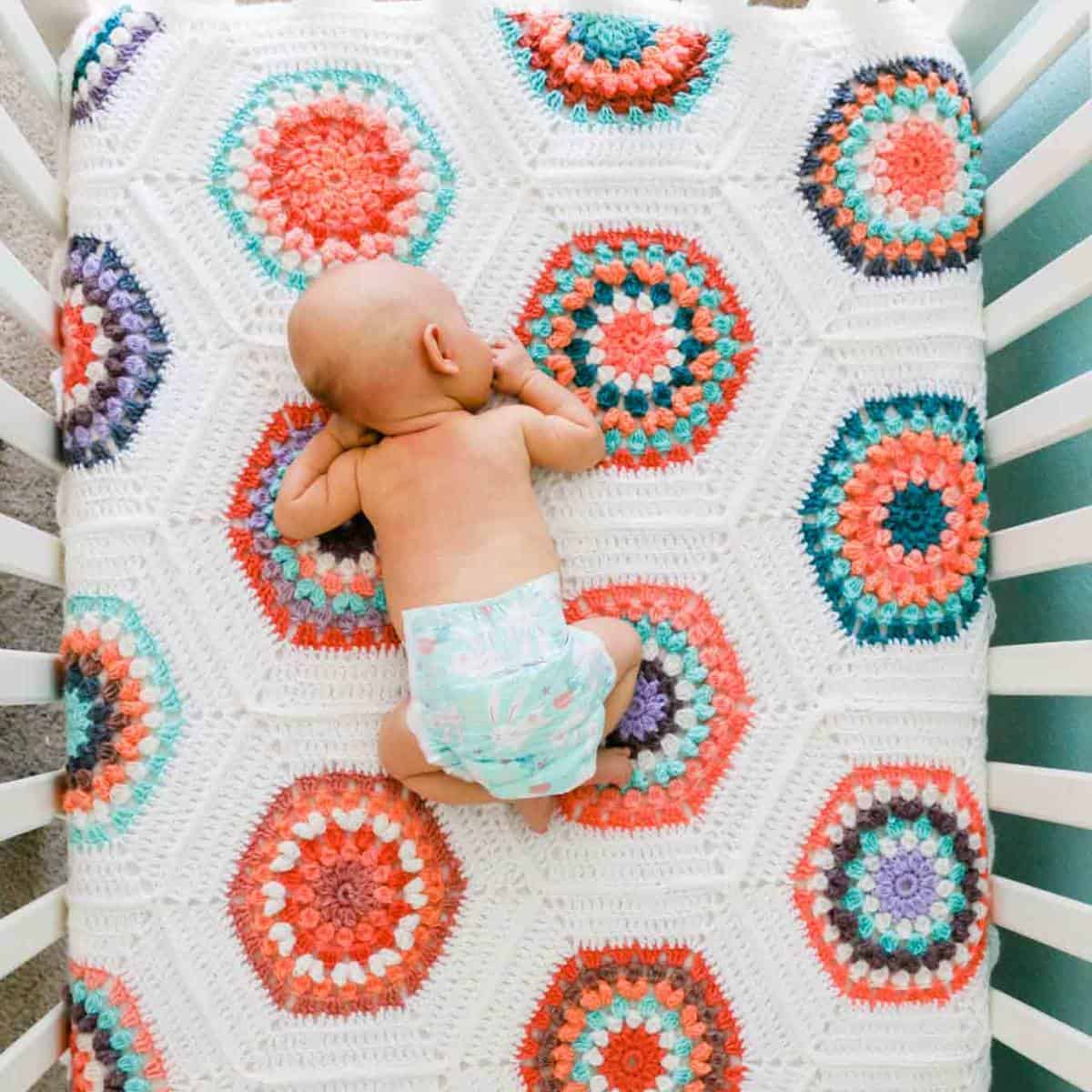 How to Crochet a Blanket   Free Beginner Pattern