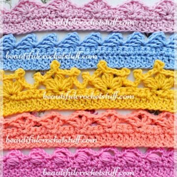 33 Crochet Borders and Edgings for Blankets - Free Patterns